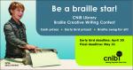 CNIB Braille Creative Writing Contest
